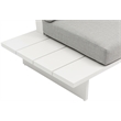 Meridian Furniture Maldives Grey Water Resisting Outdoor Modular Sectional