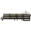 Meridian Furniture Maldives Cream Water Resisting Outdoor Modular Sectional