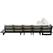 Meridian Furniture Maldives Cream Water Resisting Outdoor Modular Sectional