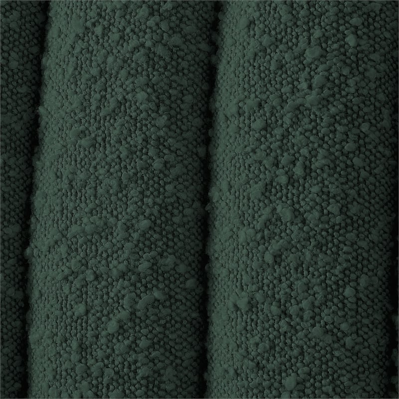 Meridian Furniture Nash Green Boucle Fabric Full Bed