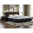 Meridian Furniture Nico Black Velvet King Bed
