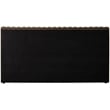 Meridian Furniture Nico Brown Velvet Queen Bed