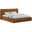 Meridian Furniture Nico Saddle Velvet Queen Bed