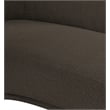 Meridian Furniture Hyde Brown Boucle Fabric Chair