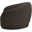 Meridian Furniture Hyde Brown Boucle Fabric Chair