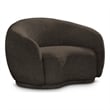 Meridian Furniture Hyde Brown Boucle Fabric Chair
