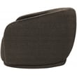Meridian Furniture Hyde Brown Boucle Fabric Sofa