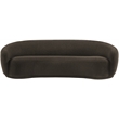 Meridian Furniture Hyde Brown Boucle Fabric Sofa