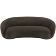 Meridian Furniture Hyde Brown Boucle Fabric Sofa