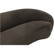 Meridian Furniture Hyde Brown Boucle Fabric Sofa