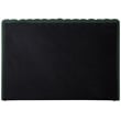 Meridian Furniture Nash Green Boucle Fabric Twin Bed