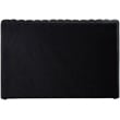 Meridian Furniture Nico Black Velvet Twin Bed