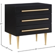 Meridian Furniture Marisol Black Night Stand