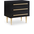 Meridian Furniture Marisol Black Night Stand