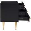 Meridian Furniture Marisol Black Night Stand