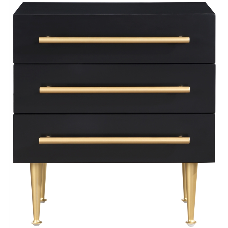 Meridian Furniture Marisol Black Night Stand