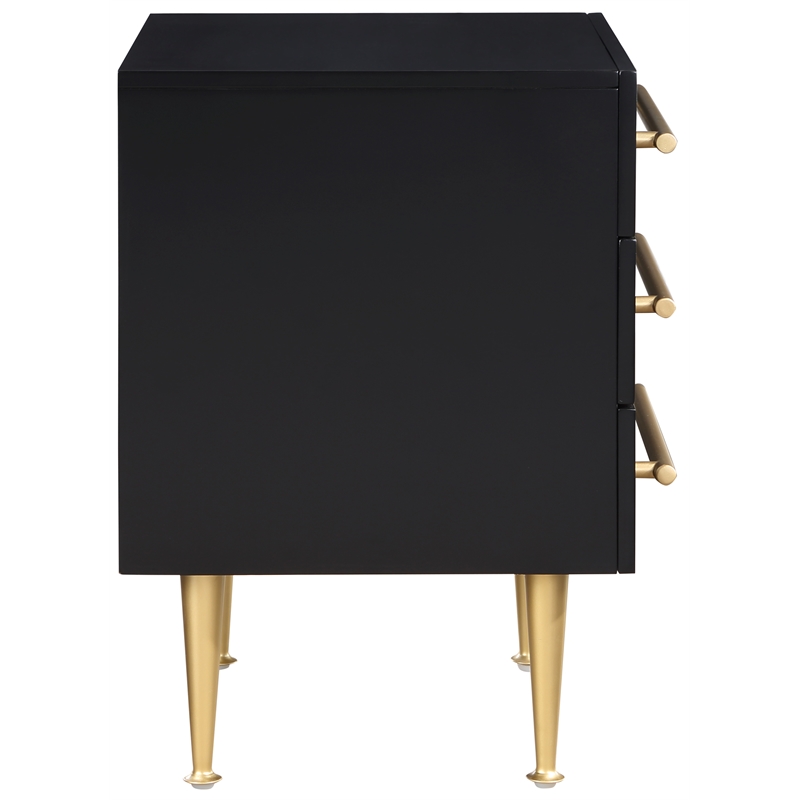Meridian Furniture Marisol Black Night Stand