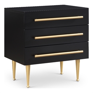 Meridian Furniture Marisol Black Night Stand