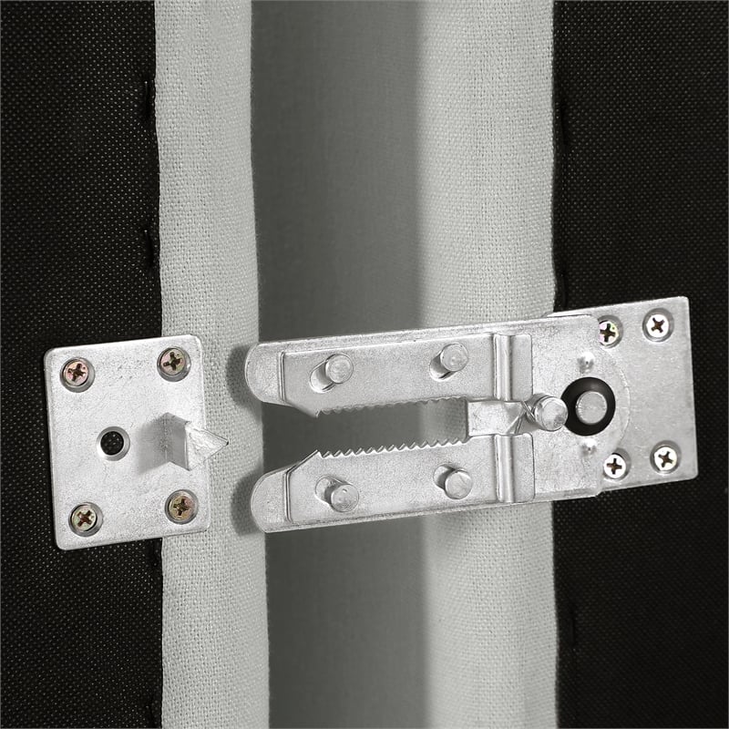 meridian furniture comfy grey linen textured fabric 6-pc. modular sectional