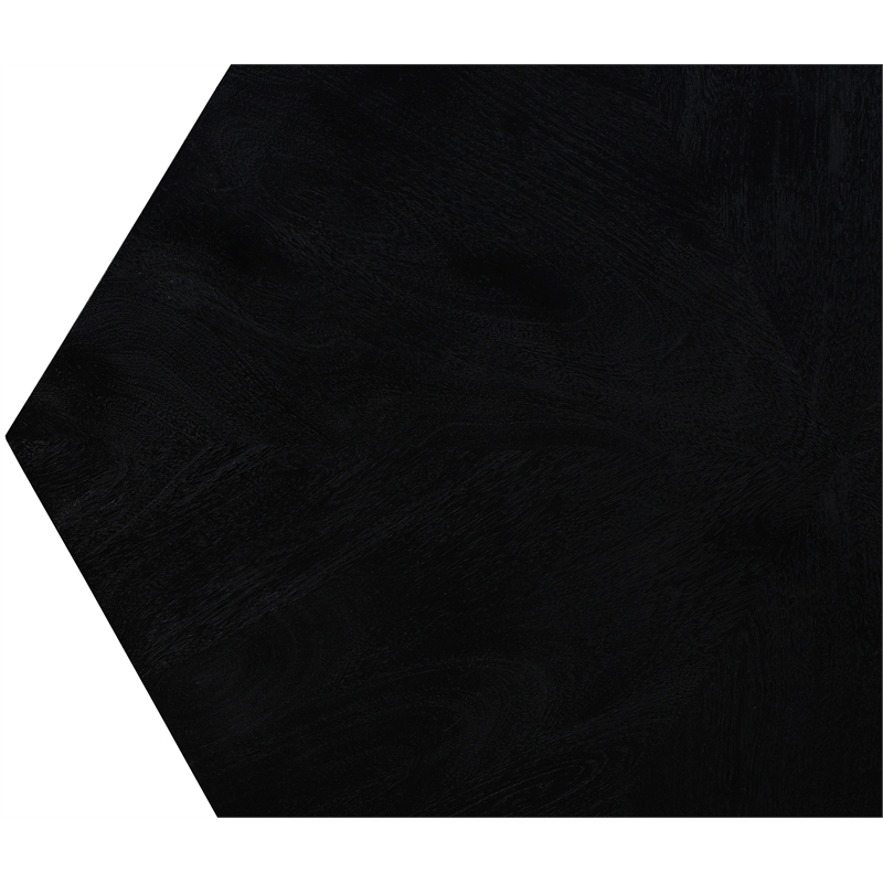 Meridian Furniture Diamante Black Oak Veneer Coffee Table