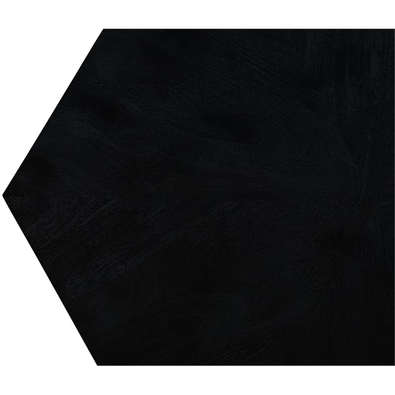 Meridian Furniture Diamante Black Oak Veneer Coffee Table