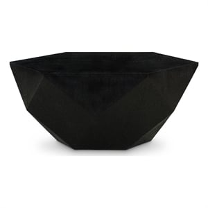 Meridian Furniture Diamante Black Oak Veneer Coffee Table