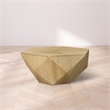 Meridian Furniture Diamante Natural Oak Veneer Coffee Table
