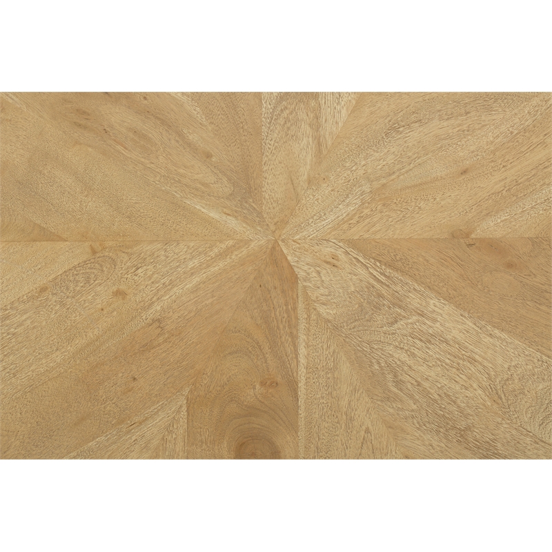 Meridian Furniture Diamante Natural Oak Veneer Coffee Table