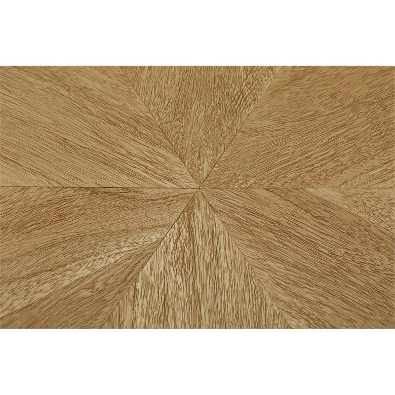 Meridian Furniture Diamante Natural Oak Veneer  End Table
