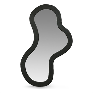 Meridian Furniture Oblique Black Mirror