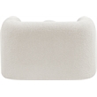 Meridian Furniture Emory Cream Boucle Fabric Chair