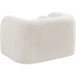 Meridian Furniture Emory Cream Boucle Fabric Chair