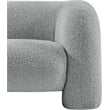 Meridian Furniture Emory Grey Boucle Fabric Chair