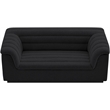 Meridian Furniture Cascade Black Boucle Fabric Loveseat