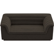 Meridian Furniture Cascade Brown Boucle Fabric Loveseat