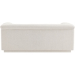 Meridian Furniture Cascade Cream Boucle Fabric Loveseat