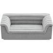 Meridian Furniture Cascade Grey Boucle Fabric Loveseat