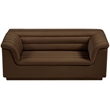Meridian Furniture Cascade Brown Velvet Fabric Loveseat