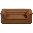 Meridian Furniture Cascade Saddle Velvet Fabric Loveseat