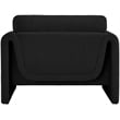 Meridian Furniture Stylus Black Boucle Fabric Chair