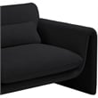 Meridian Furniture Stylus Black Boucle Fabric Chair