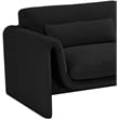 Meridian Furniture Stylus Black Boucle Fabric Chair