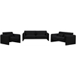Meridian Furniture Stylus Black Boucle Fabric Sofa