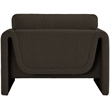 Meridian Furniture Stylus Brown Boucle Fabric Chair