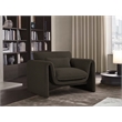 Meridian Furniture Stylus Brown Boucle Fabric Chair
