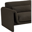 Meridian Furniture Stylus Brown Boucle Fabric Chair