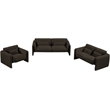 Meridian Furniture Stylus Brown Boucle Fabric Chair