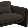 Meridian Furniture Stylus Brown Boucle Fabric Chair