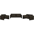 Meridian Furniture Stylus Brown Boucle Fabric Sofa