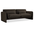 Meridian Furniture Stylus Brown Boucle Fabric Sofa